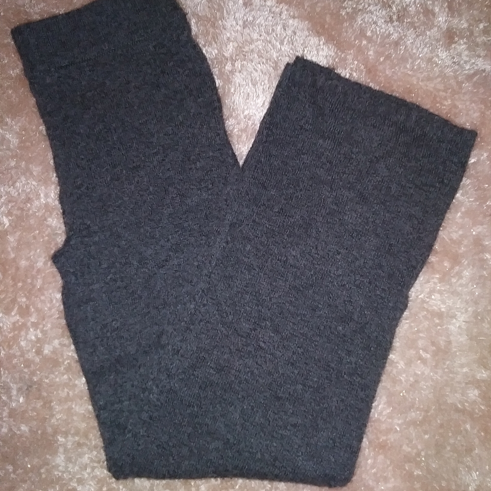 Charcoal Grey Sweater Lounge Pants Size XS